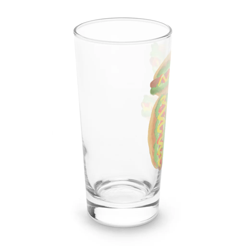 mugsのフェルナンドのホットドッグ Long Sized Water Glass :left