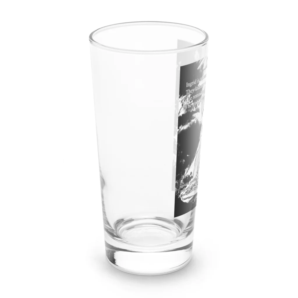 虹色孔雀の魔女。のイングリッドのこと。 Long Sized Water Glass :left