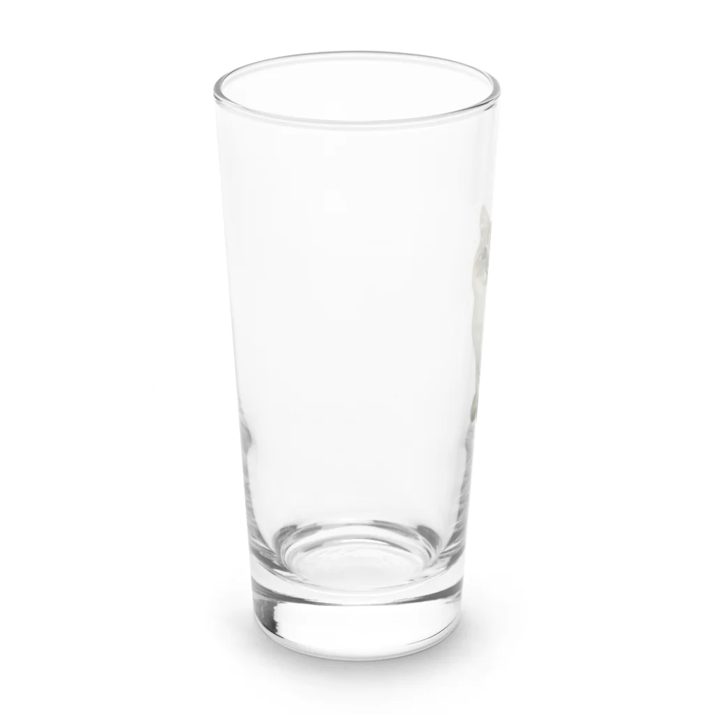 元野良猫しらたまグッズの元野良猫しらたま Long Sized Water Glass :left