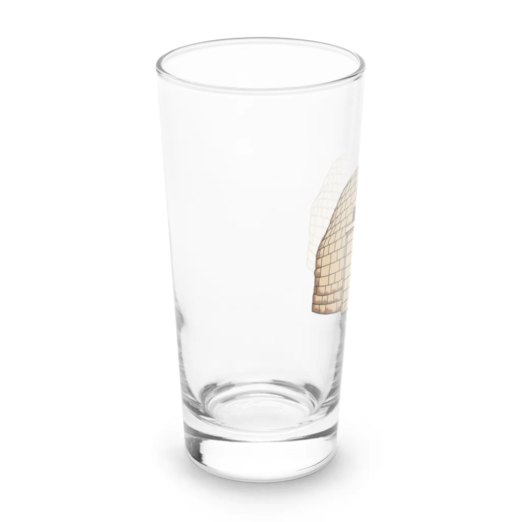 サウナの洋服屋さんの汗蒸幕 Long Sized Water Glass :left