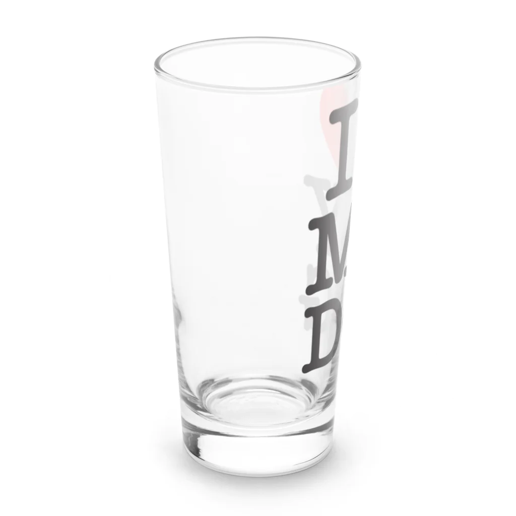 I LOVE SHOPのI LOVE MY DOG Long Sized Water Glass :left