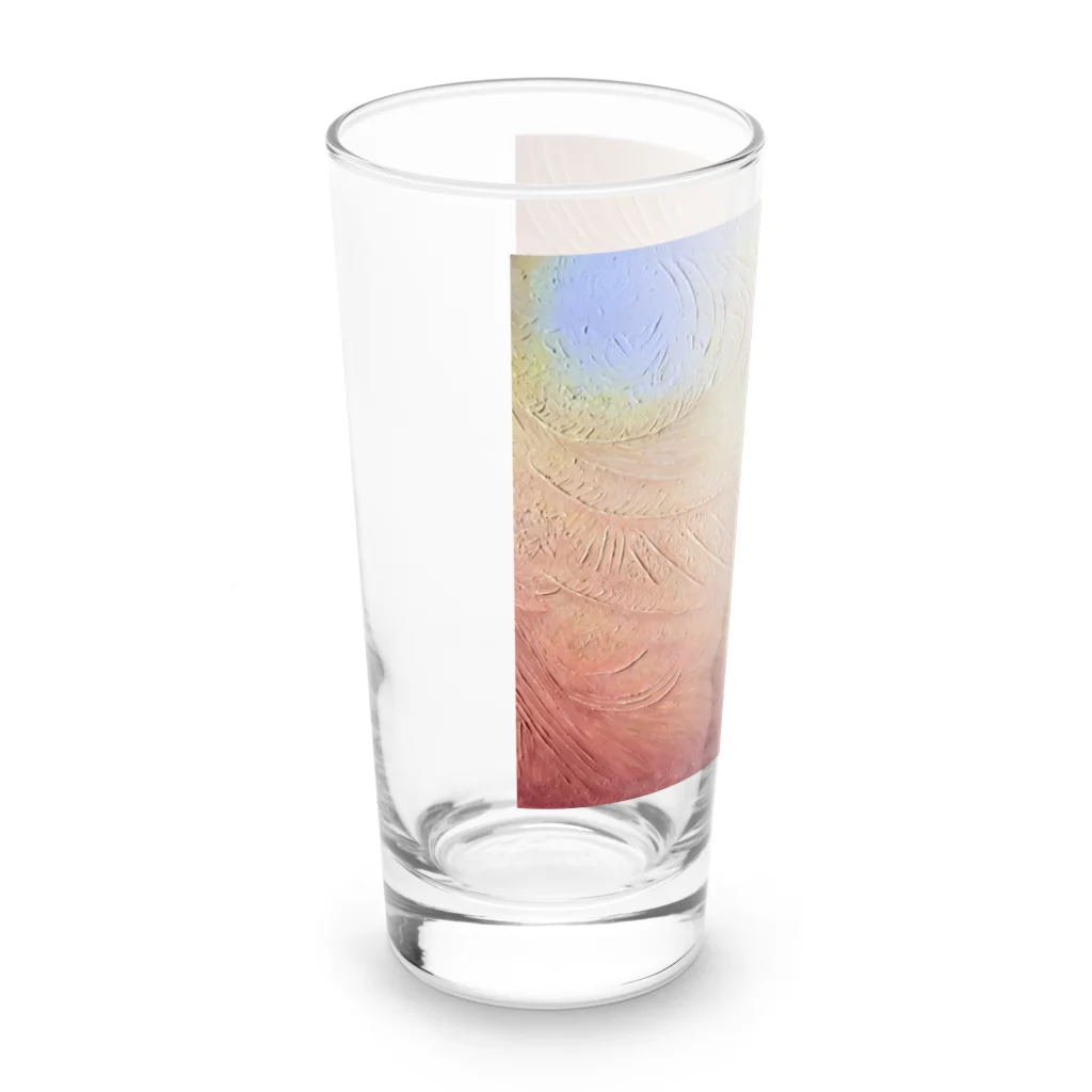 氷紋美術館の天恵〜etarnal light〜 Long Sized Water Glass :left