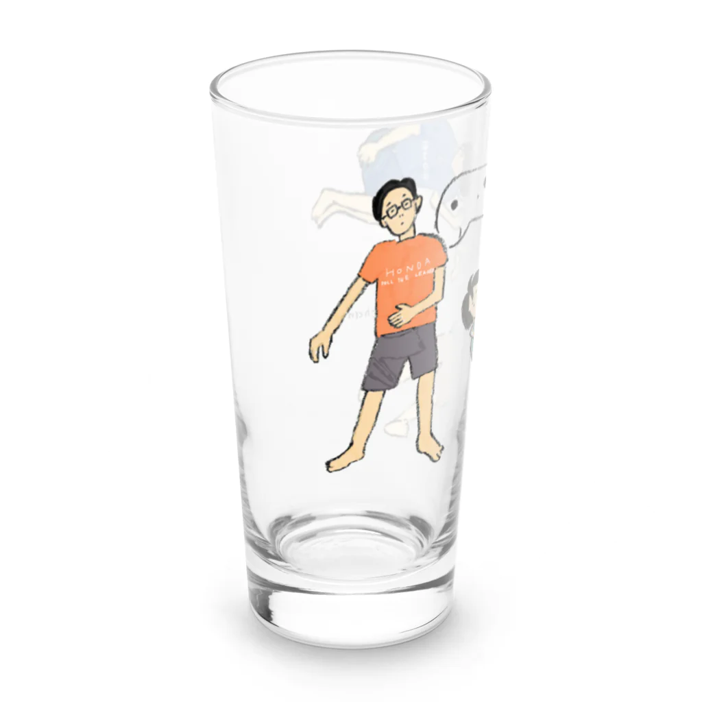 おーい！どんちゃん公式グッズの映画「おーい！どんちゃん」公式グッズ Long Sized Water Glass :left