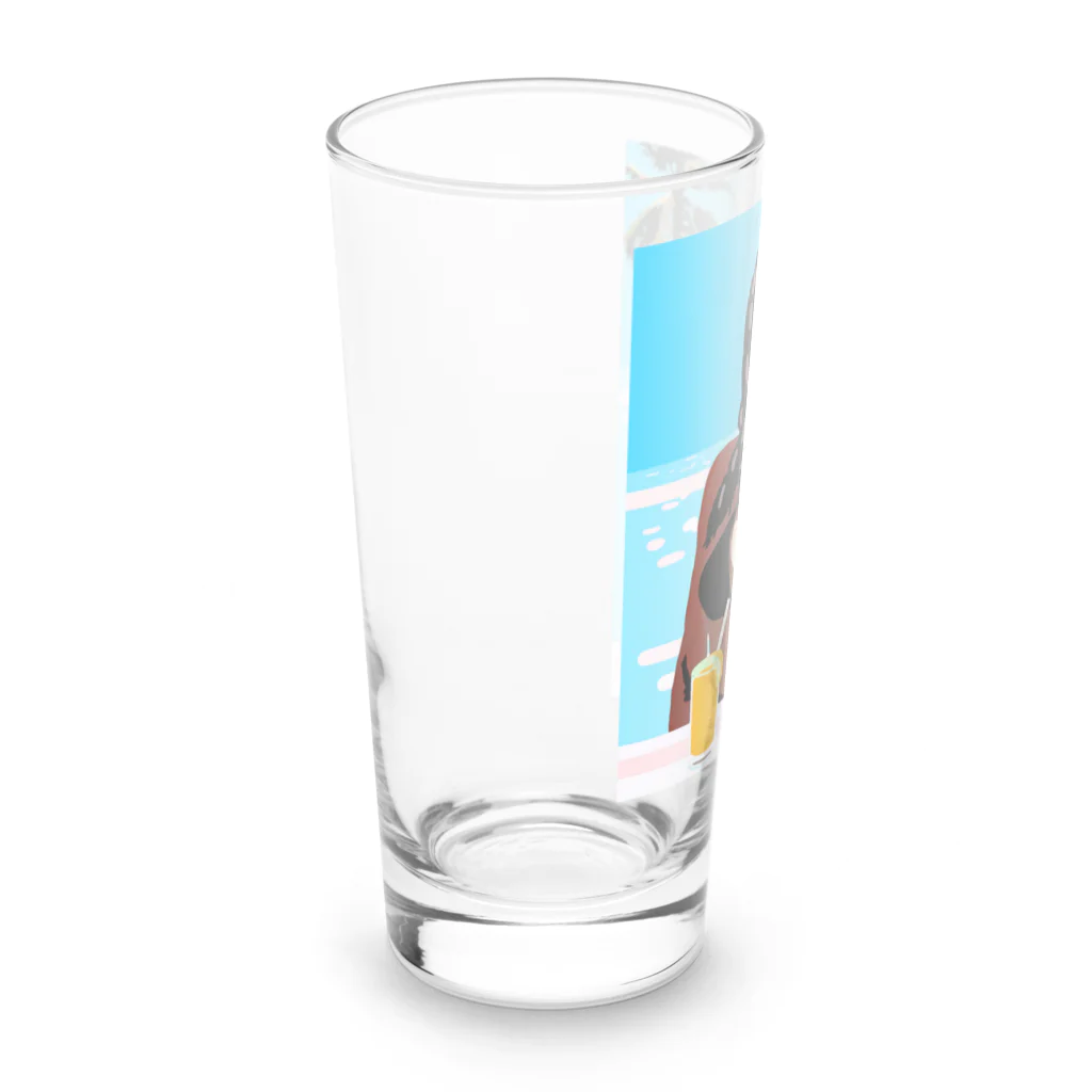GOOD VIBES CATSのsummer beauty Long Sized Water Glass :left