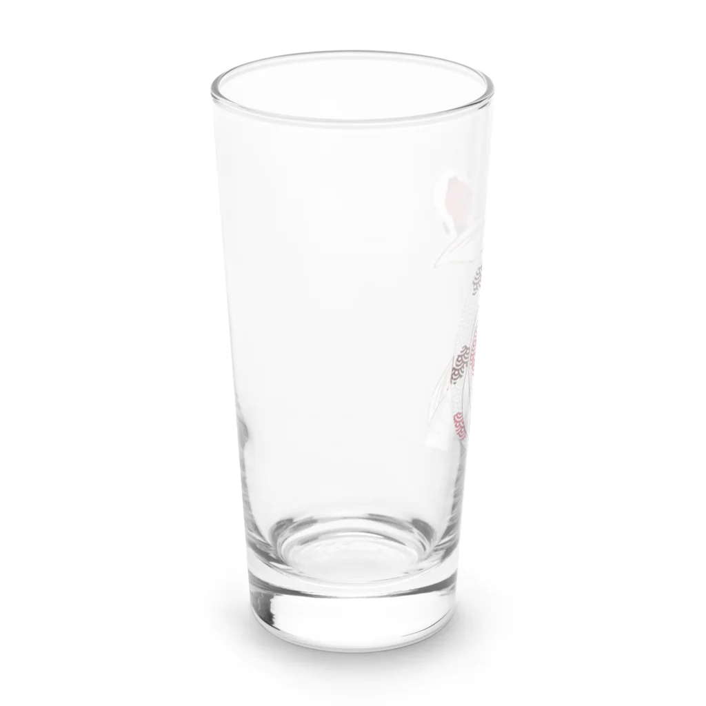 Musicatの錦鯉seigaiha Long Sized Water Glass :left