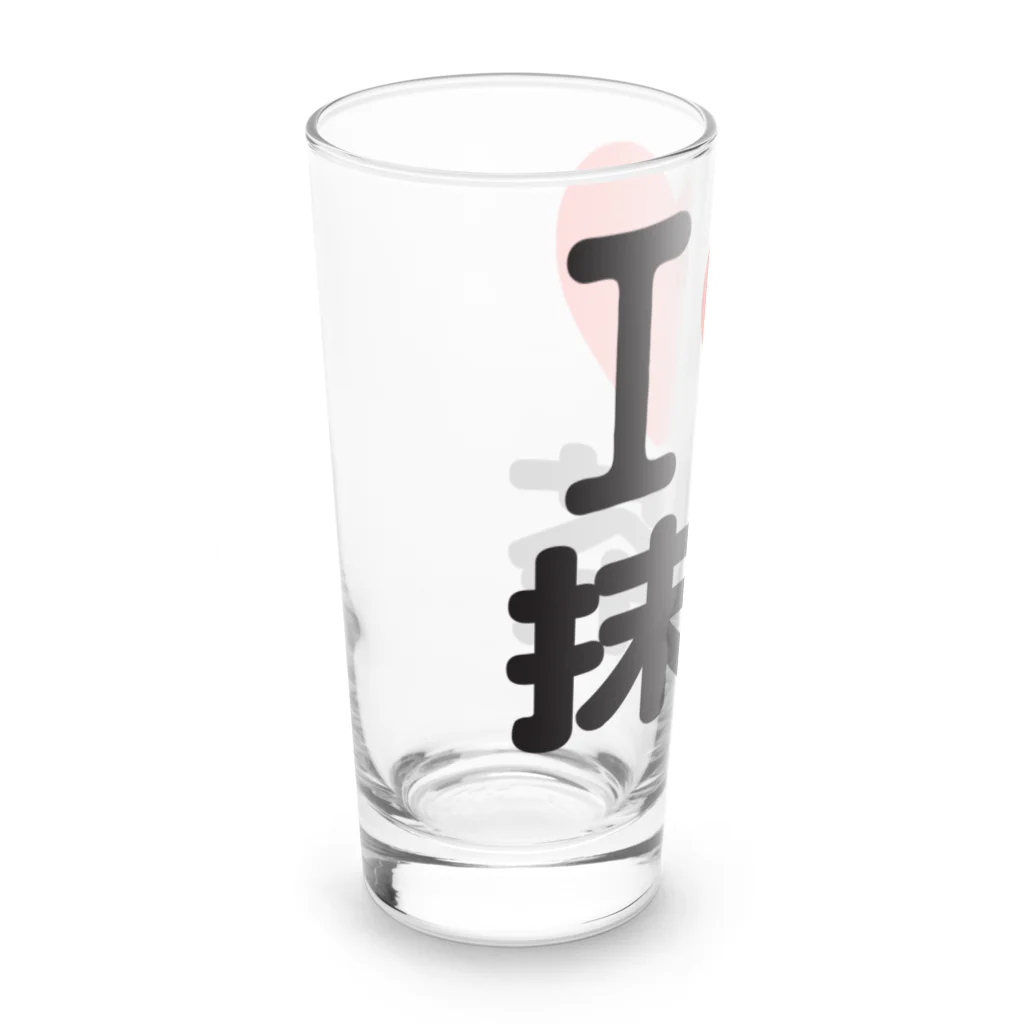 I LOVE SHOPのI LOVE 抹茶 Long Sized Water Glass :left