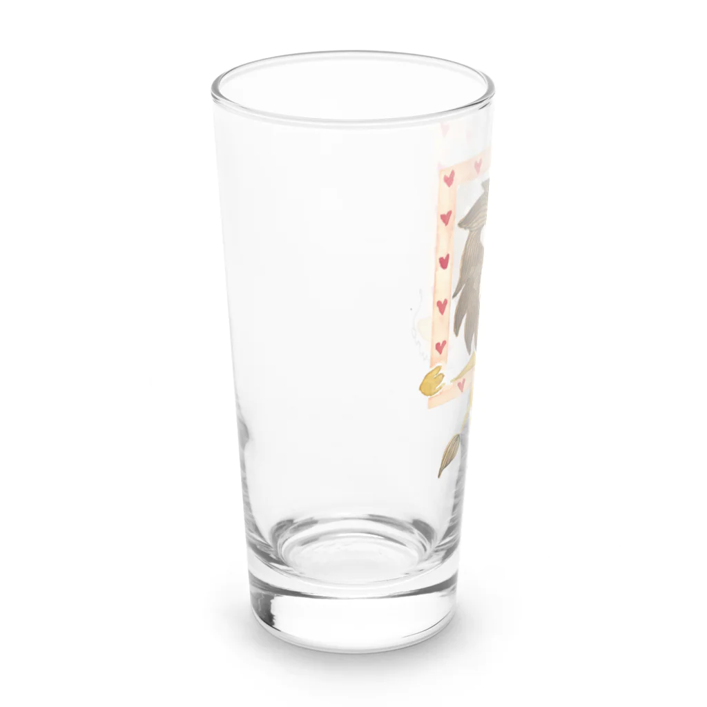 Kumiko_muro_illustration🐸のらいおんくん Long Sized Water Glass :left