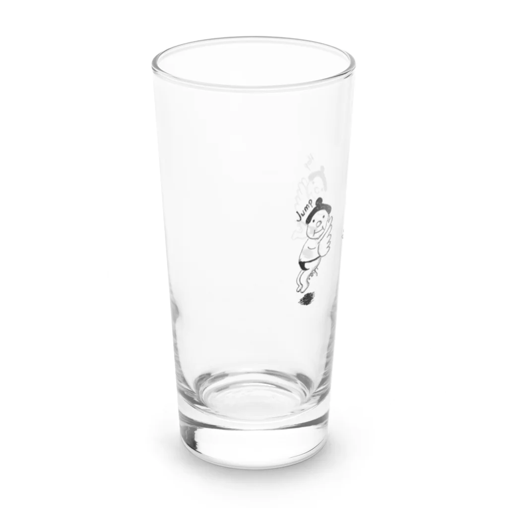 🐸Cha店（ちゃみせ）の関鳥Hop Step Jump Long Sized Water Glass :left