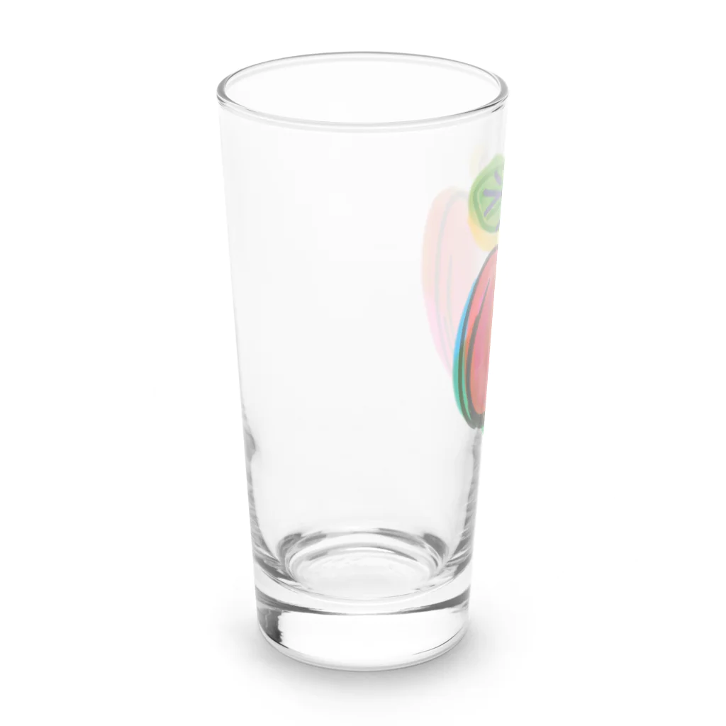 MAのリンゴ Long Sized Water Glass :left