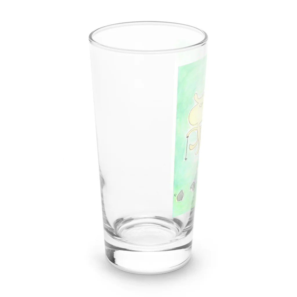 tonarichanのいぬくんとねこくん Long Sized Water Glass :left
