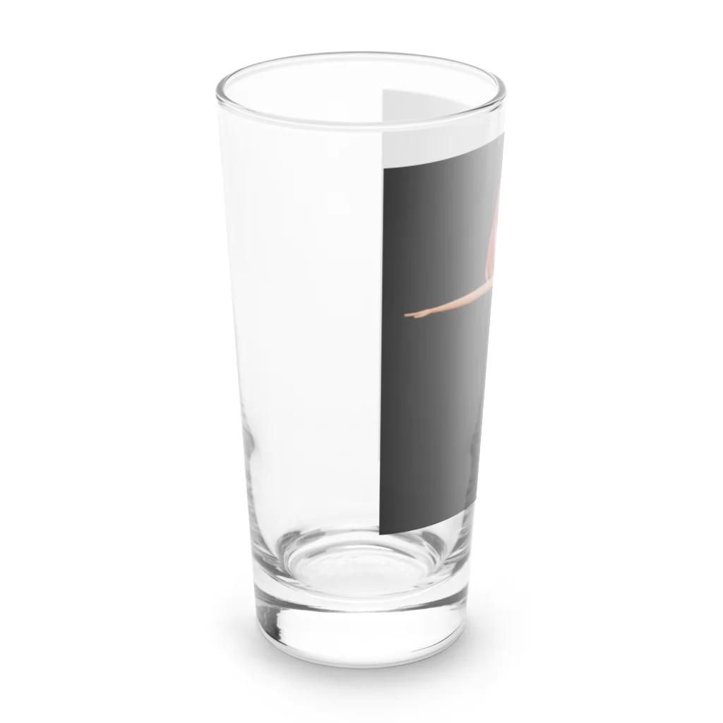 まなんのてすとちゃん Long Sized Water Glass :left