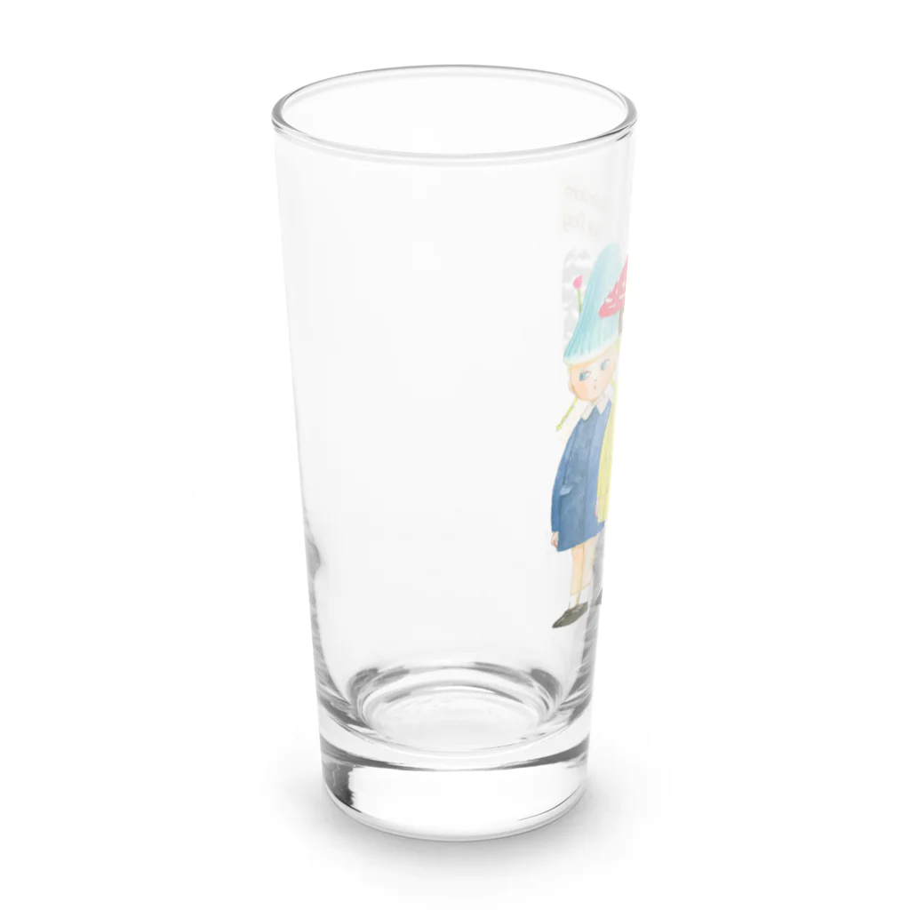 サイドメニューのMushroomHatDay Long Sized Water Glass :left