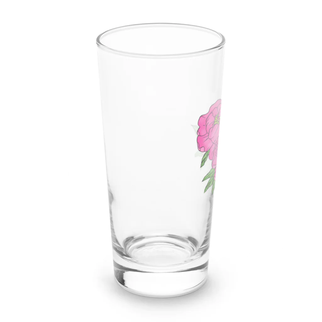 YASUPLANTS&AQUAの牡丹 Long Sized Water Glass :left