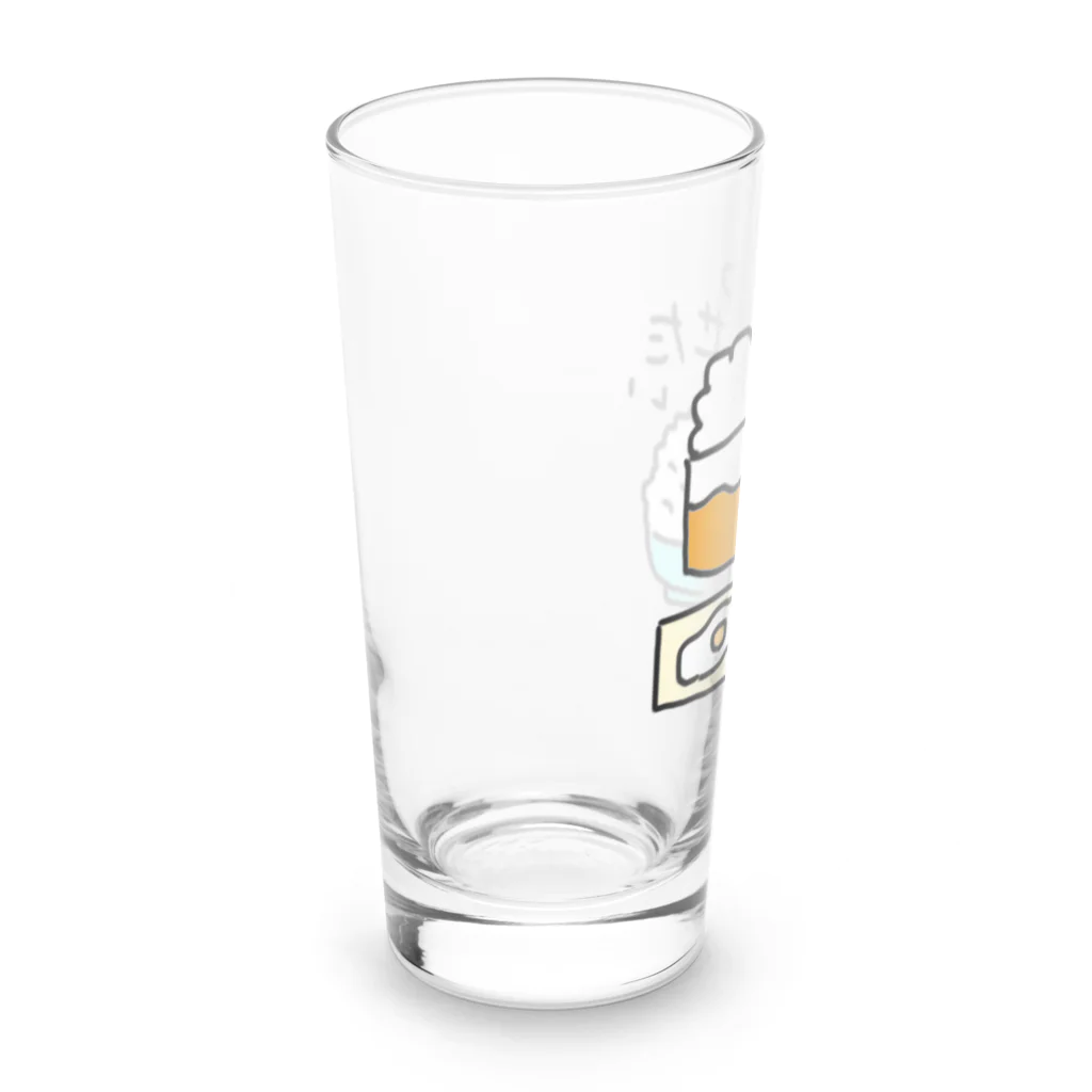 ちょこみんと🍫🍀のやせたい Long Sized Water Glass :left