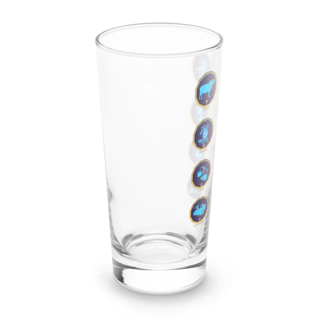 chicodeza by suzuriの12星座一覧 Long Sized Water Glass :left