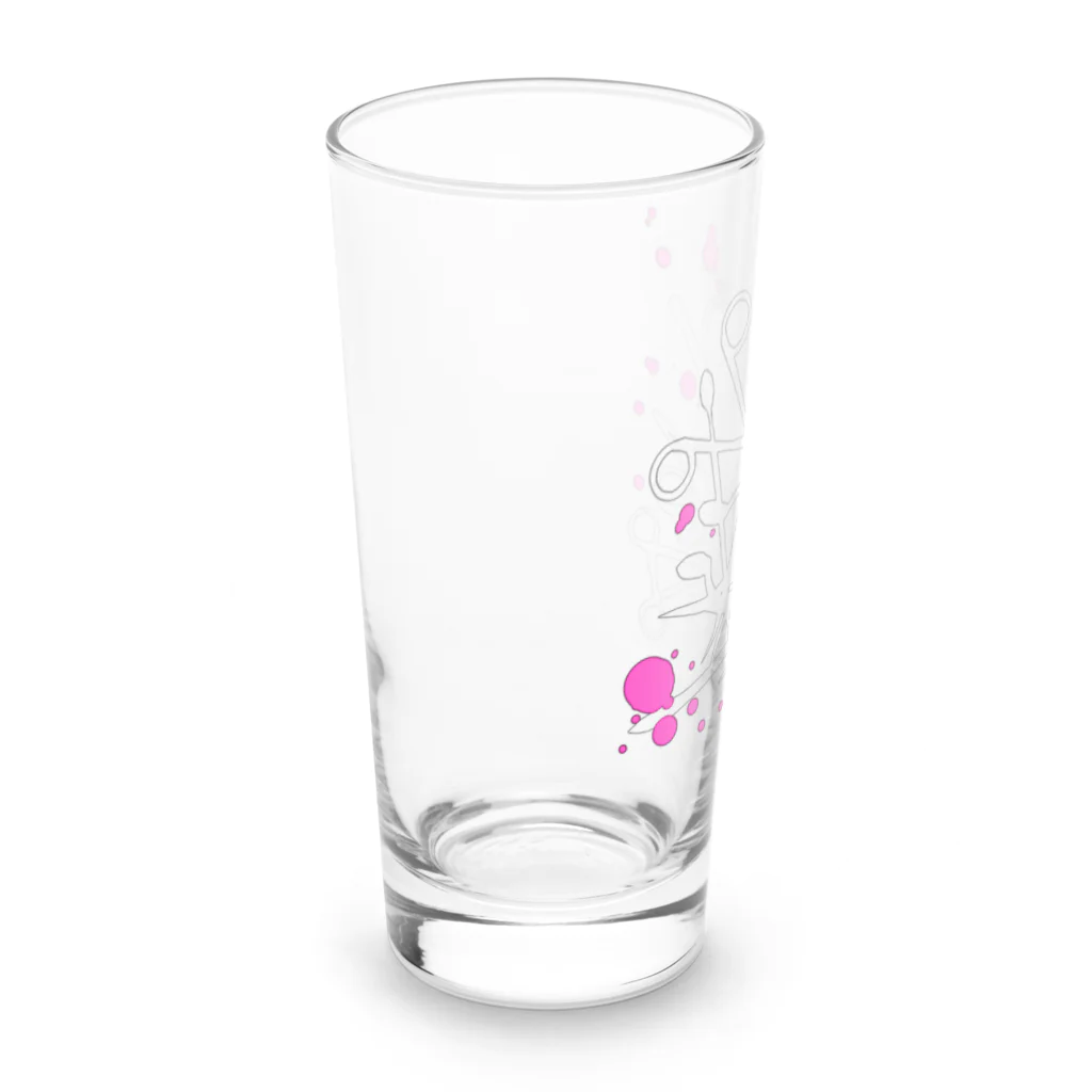 maryのメディカルツールシリーズ(ピンク) Long Sized Water Glass :left