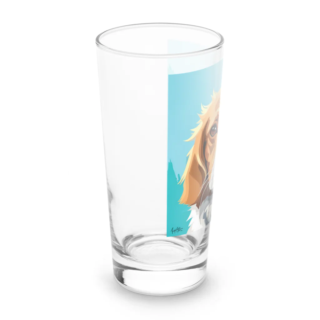 みどりの森の犬 Long Sized Water Glass :left
