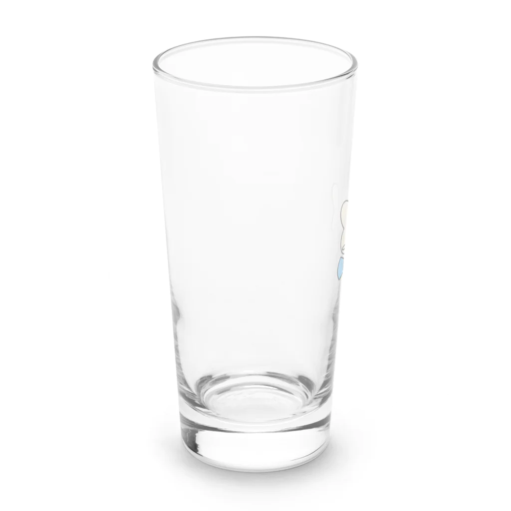 ムスっと！のピエんとねこさん Long Sized Water Glass :left