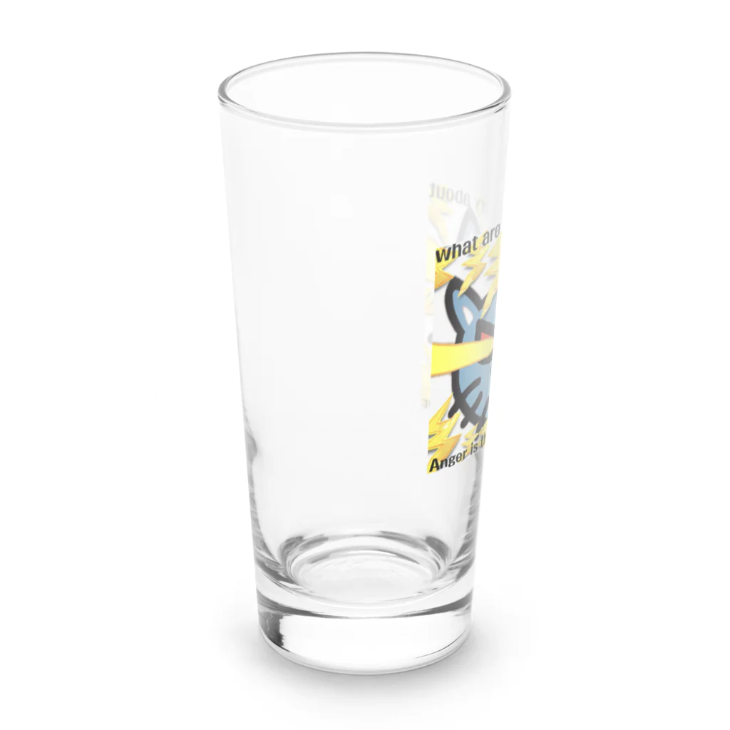 TOKINEKO  KINGのとき猫beeeeeam Long Sized Water Glass :left