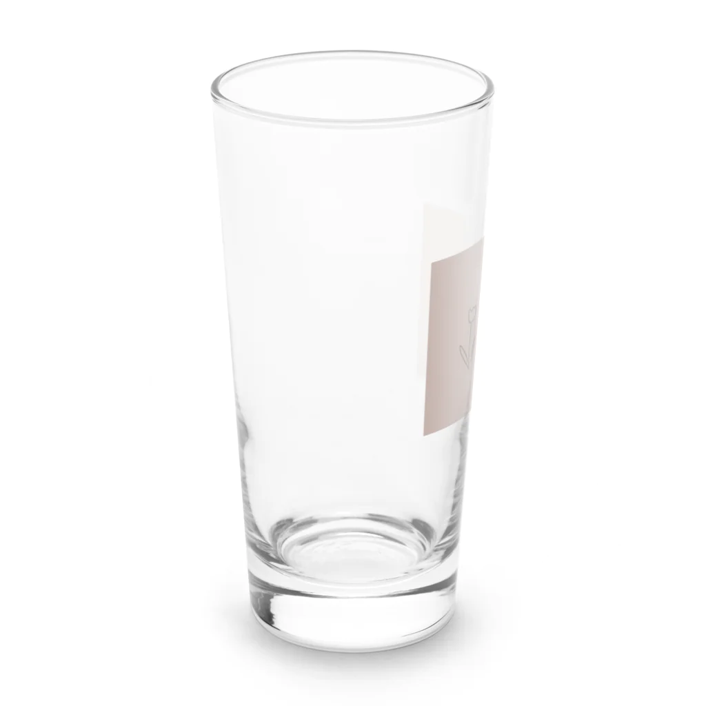 rilybiiのくすみコーラル*** Long Sized Water Glass :left