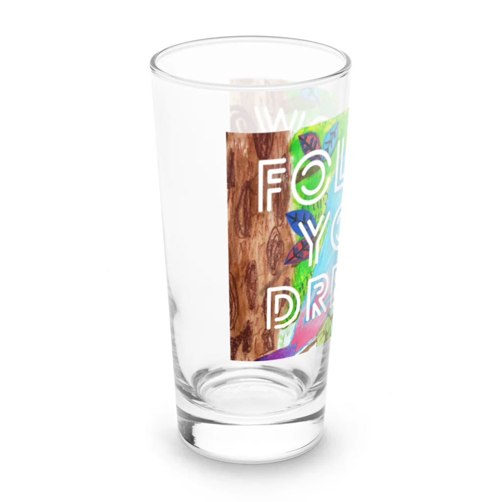 GASCA ★ FOLLOW YOUR DREAMS ★ ==SUPPORT THE YOUNG TALENTS==の【鳥】GASCA Winner Series Long Sized Water Glass :left