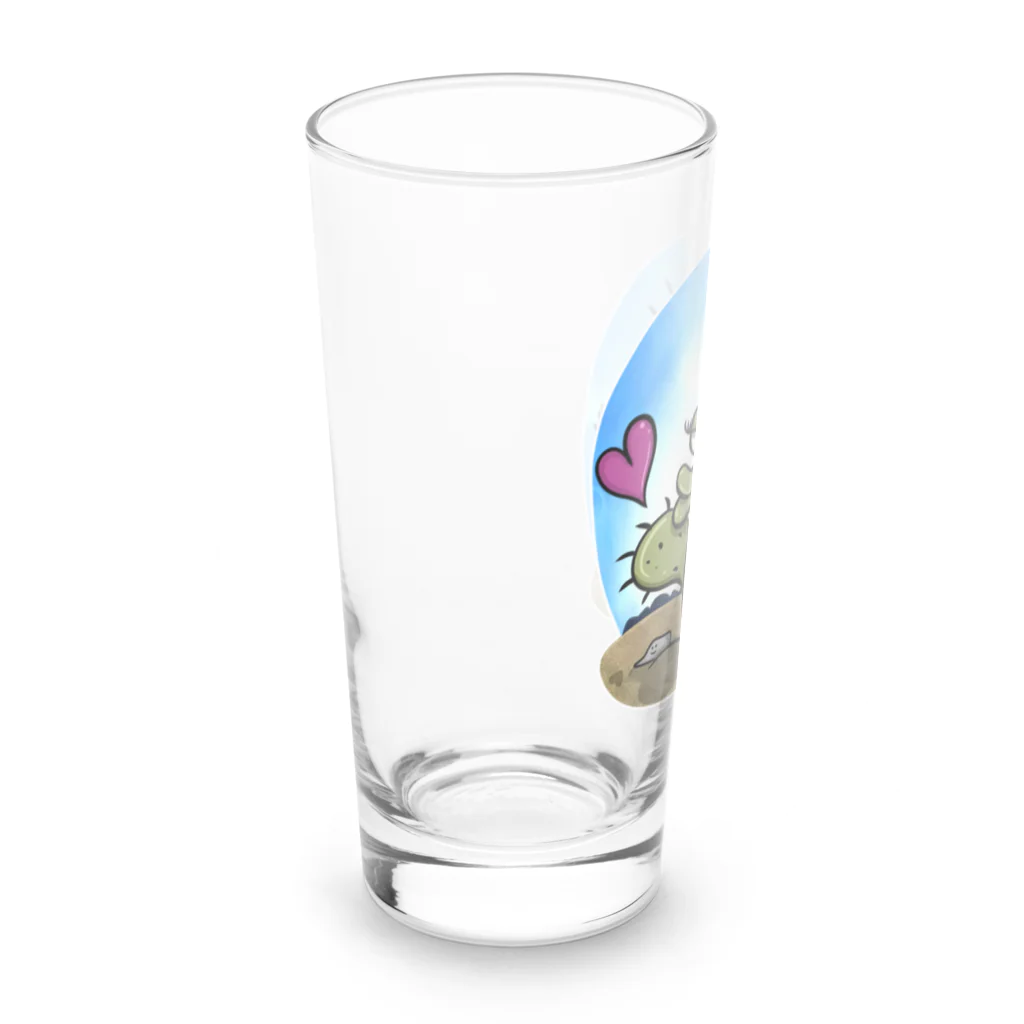 Realm of Ramblesのサボテン - 投げキス Long Sized Water Glass :left