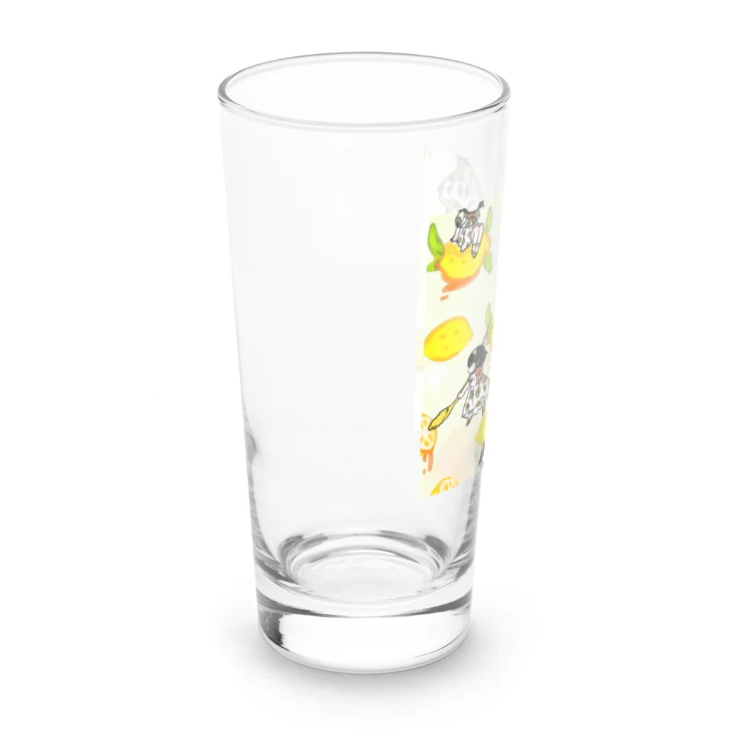 うめこのレモン少女たち Long Sized Water Glass :left