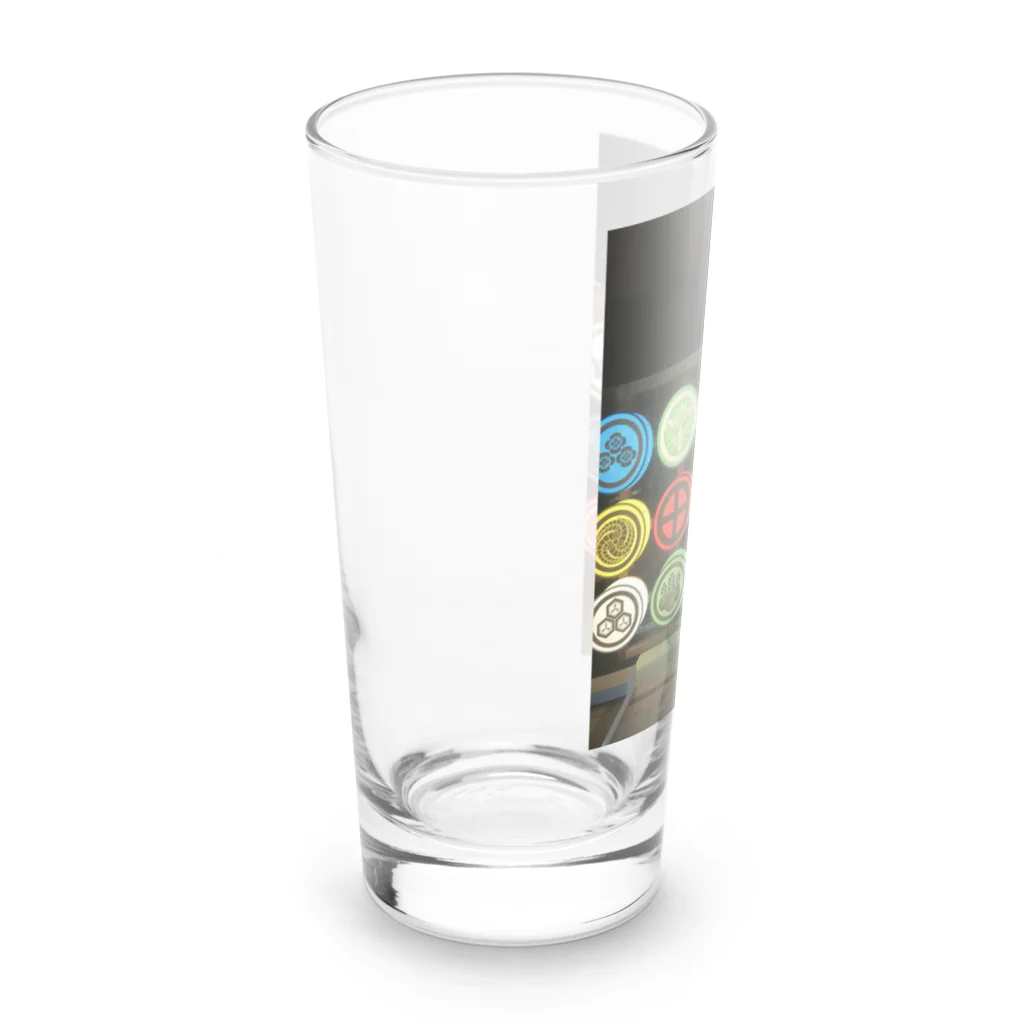 goemon1192の家紋カモンベイベー Long Sized Water Glass :left