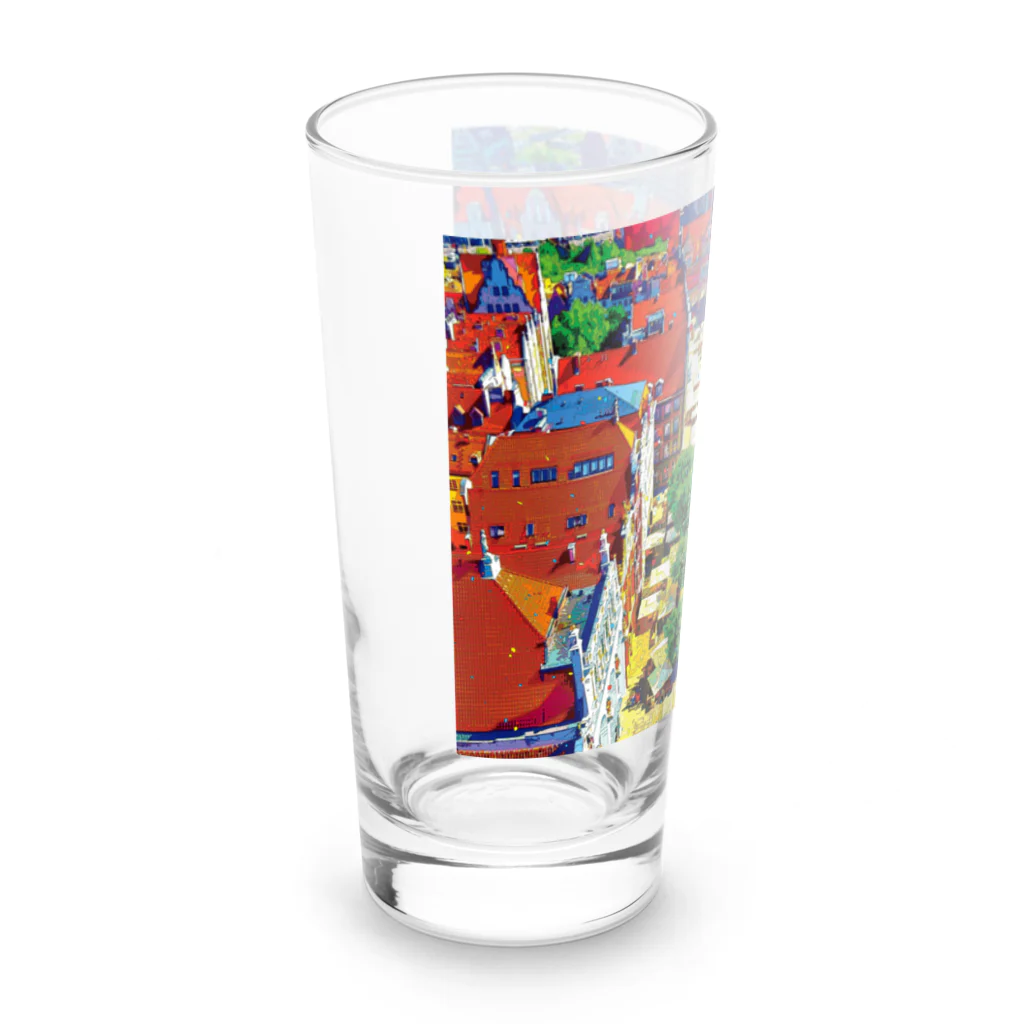 GALLERY misutawoのポーランド グダンスクのドゥーギ広場 Long Sized Water Glass :left