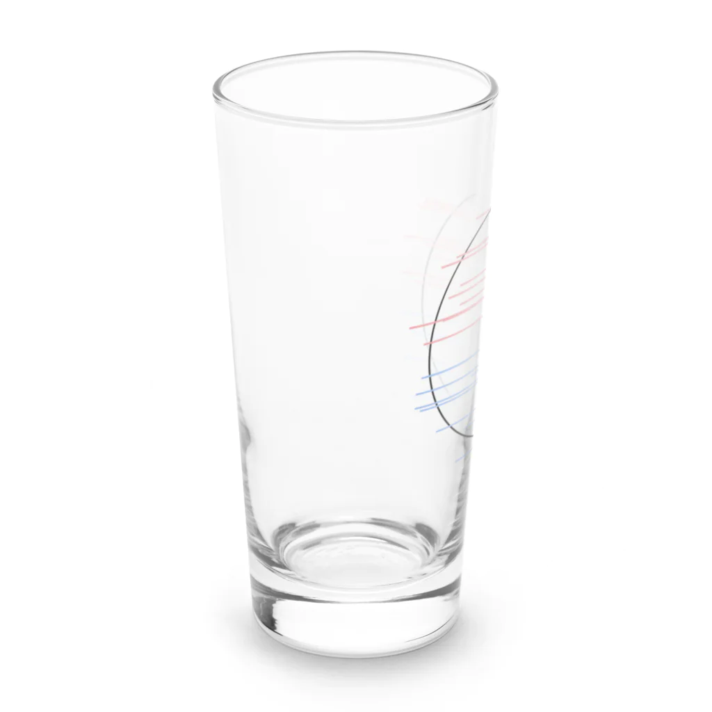 概念の概念-夕陽と海- Long Sized Water Glass :left