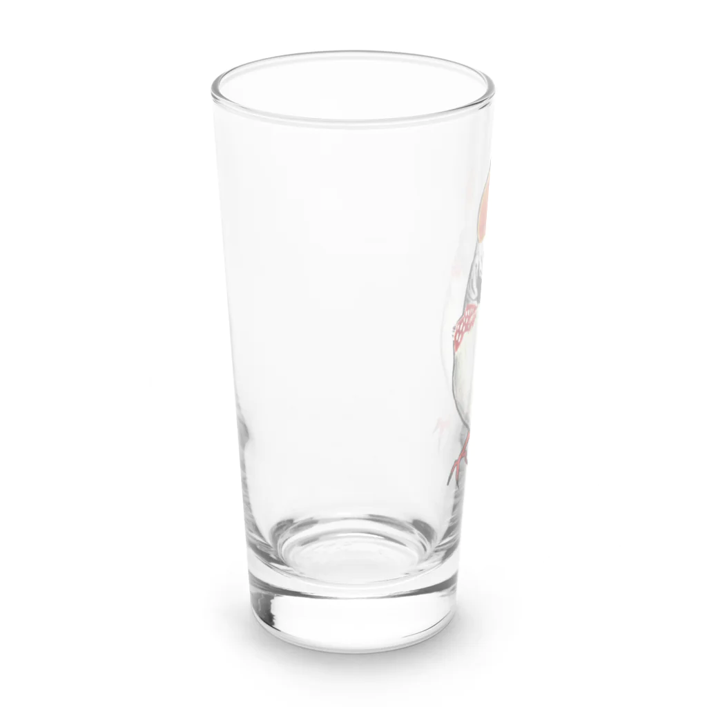 森図鑑の[森図鑑] 和風錦華鳥 Long Sized Water Glass :left