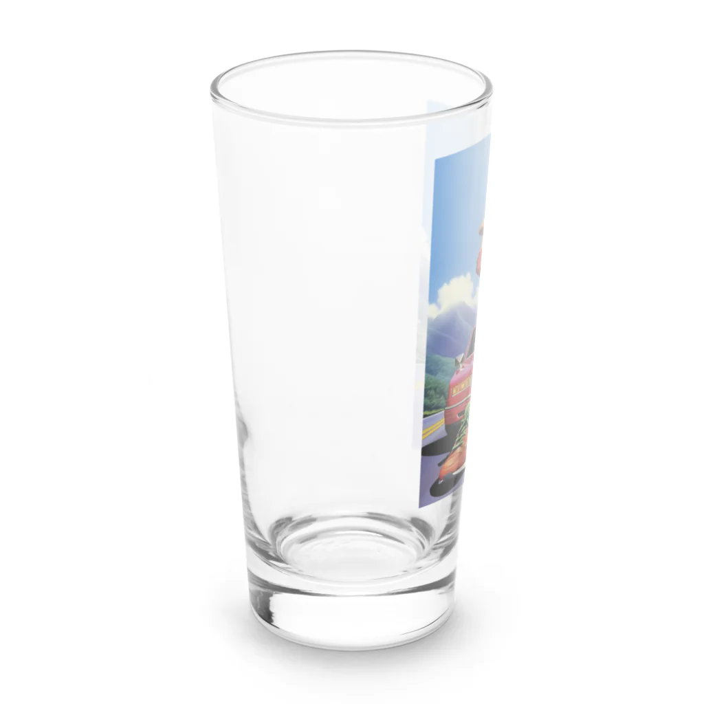 THE FUNNYDOPE SHOPの男の世界 Long Sized Water Glass :left