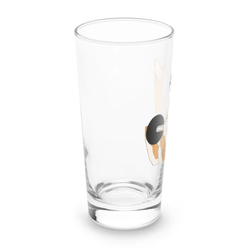 パンプアップ柴Hachiのパンプアップ柴Hachi Long Sized Water Glass :left