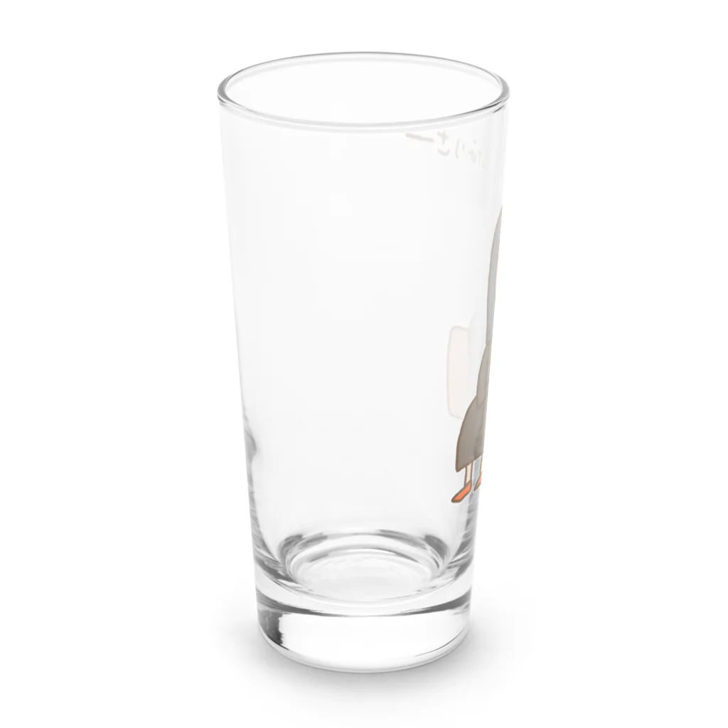 Siderunの館 B2の画伯チックなモナリザ Long Sized Water Glass :left