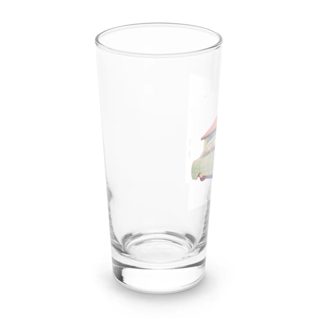 わびさび醤油の古き良き昭和時代 Long Sized Water Glass :left