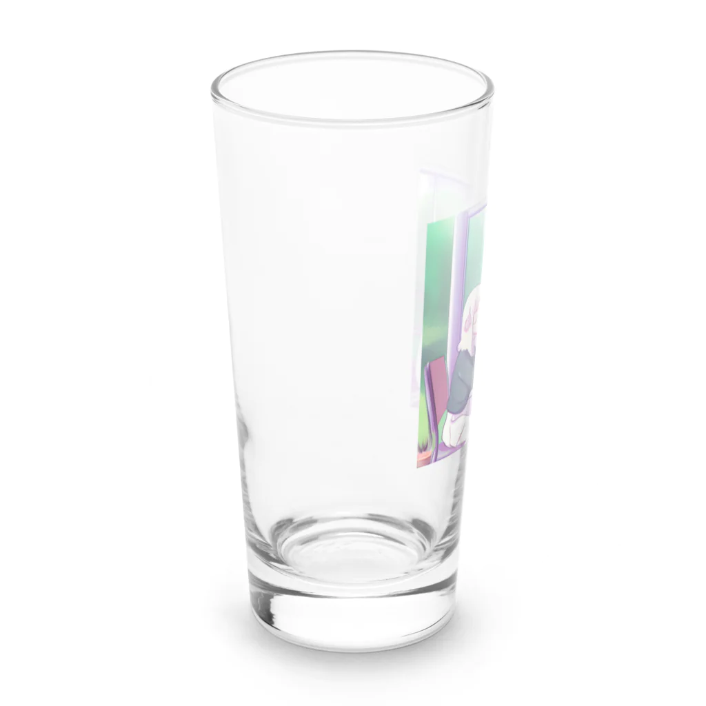 みやこのオリジナルショップのエモい大学生のカップル Long Sized Water Glass :left