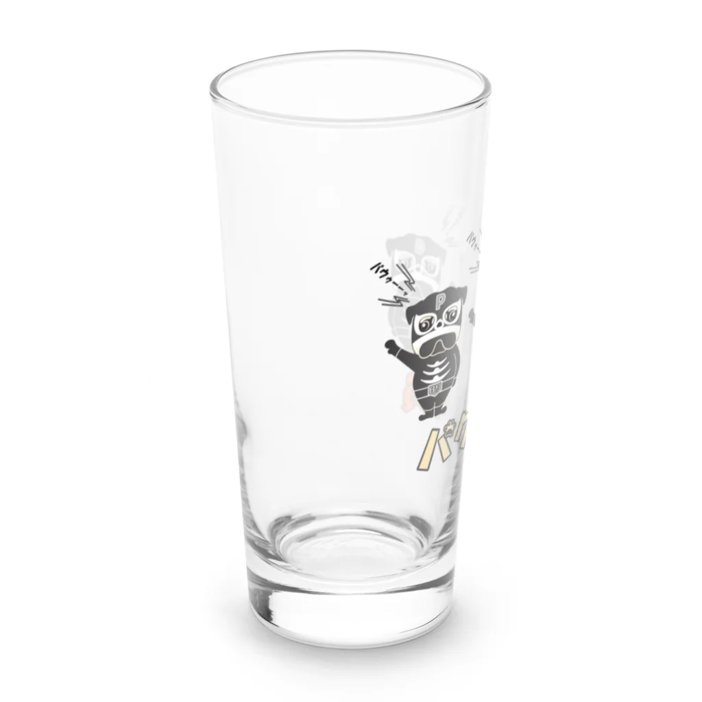 ateliersunrise_kenkenのパグ戦闘員 Long Sized Water Glass :left