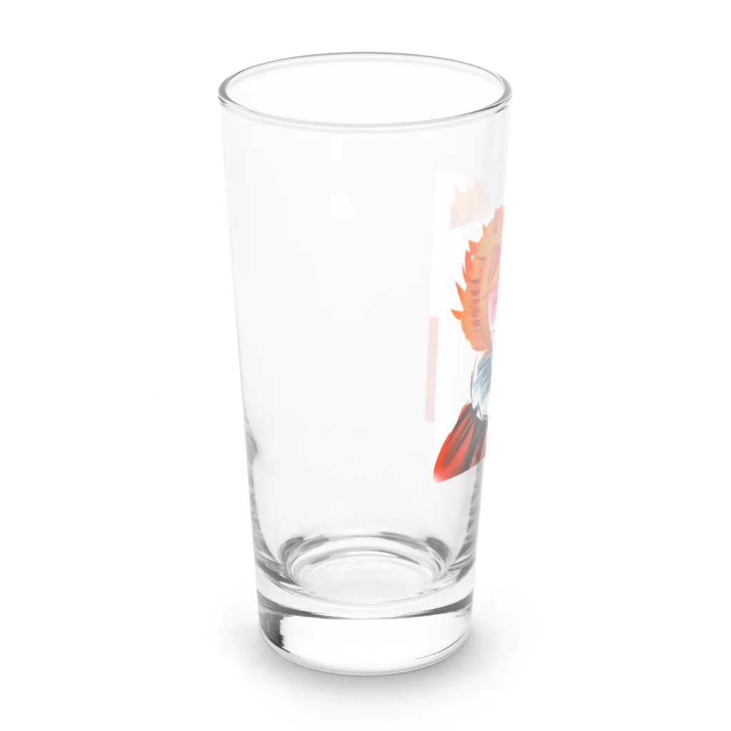 Okuizumoのピエロのイラストのグッズ Long Sized Water Glass :left