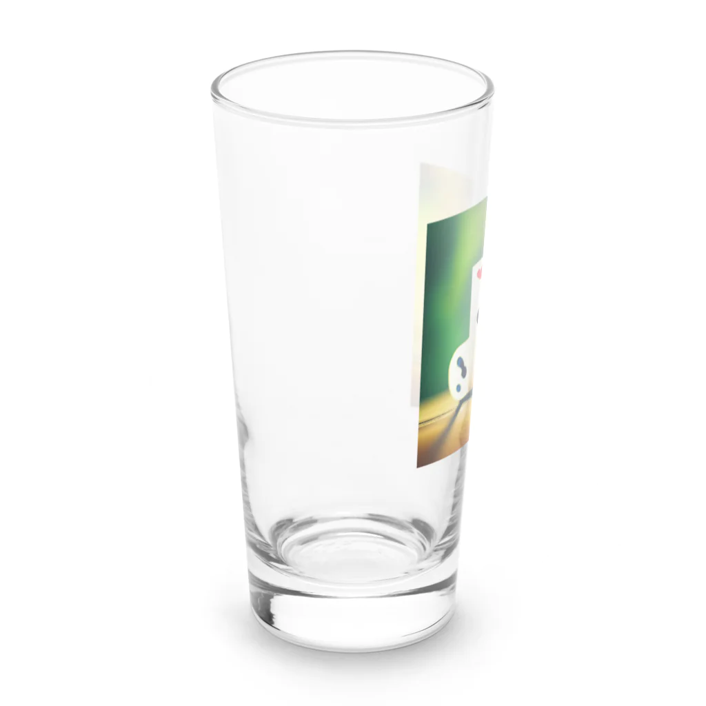 癒されれーるの運くん Long Sized Water Glass :left