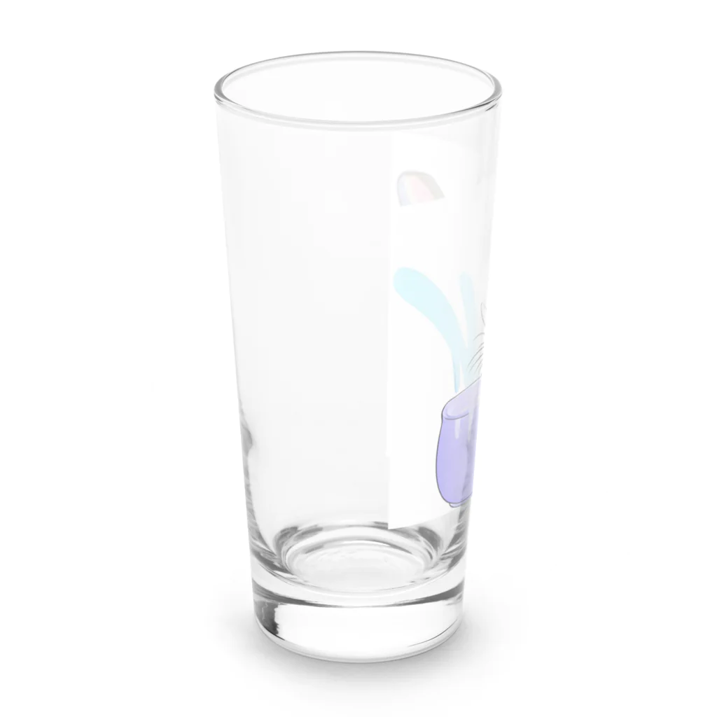 激カワポテぐっずのベィび〜ポテト君アニメ Long Sized Water Glass :left