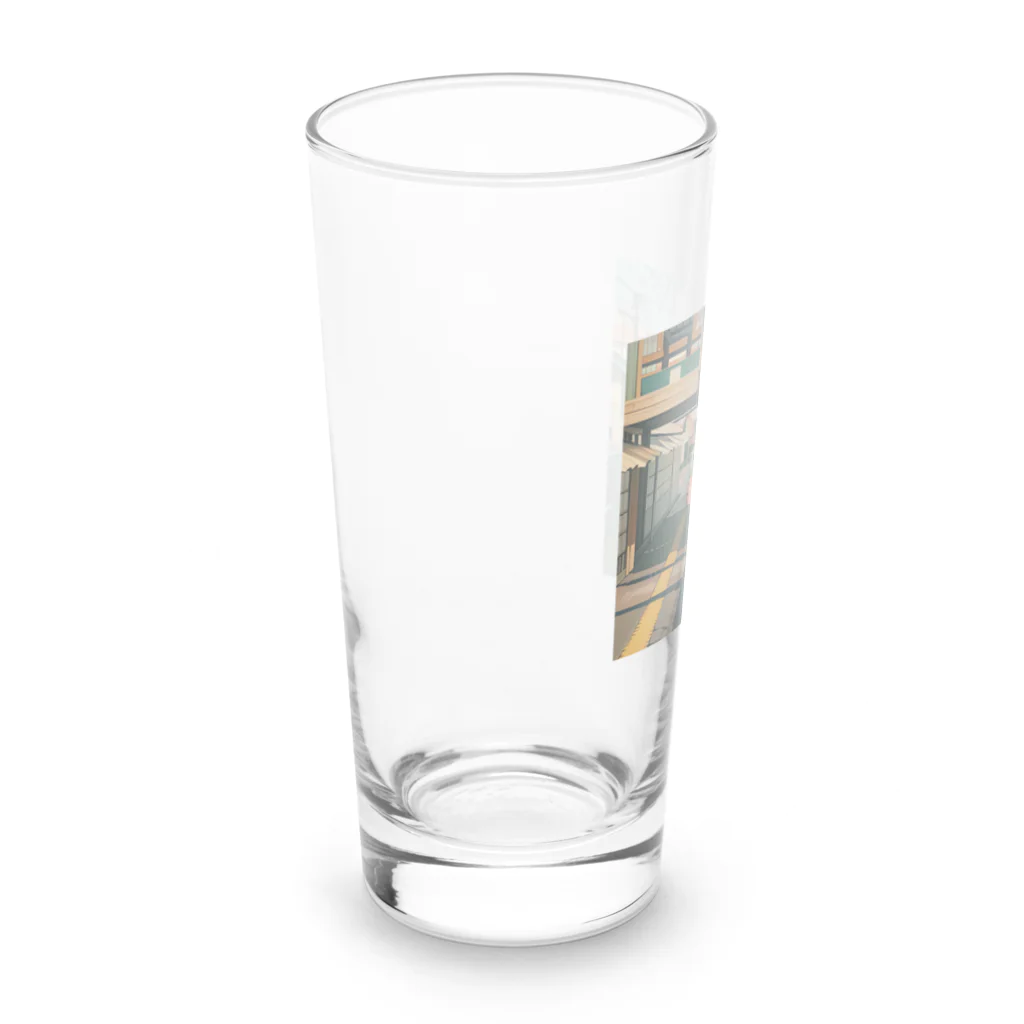 PAPAMONのいち神 Long Sized Water Glass :left