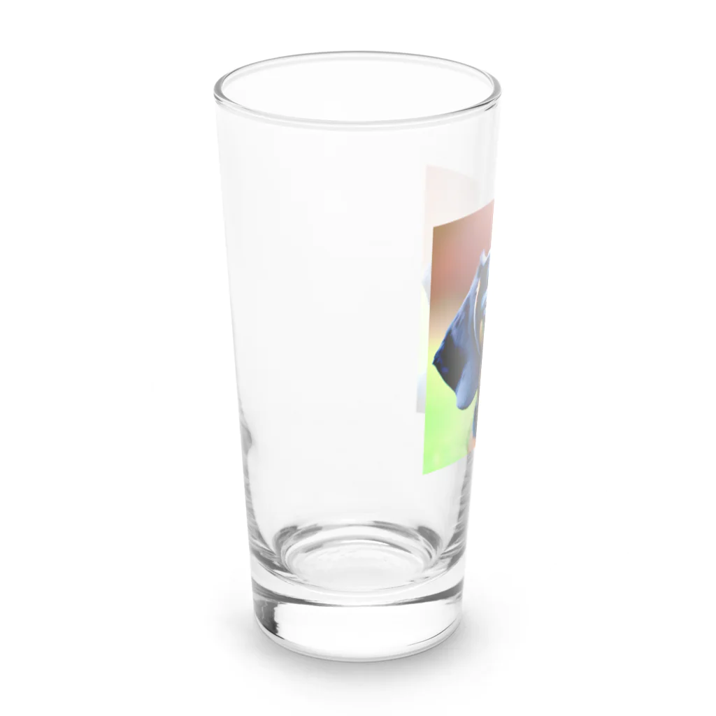 KaSumi's shopのドヤ顔ダックスフンド Long Sized Water Glass :left