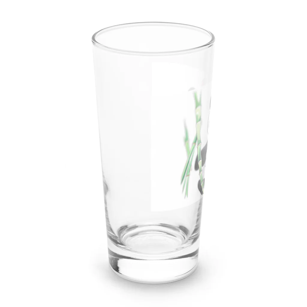 KaSumi's shopのかぐやパンダ姫 Long Sized Water Glass :left