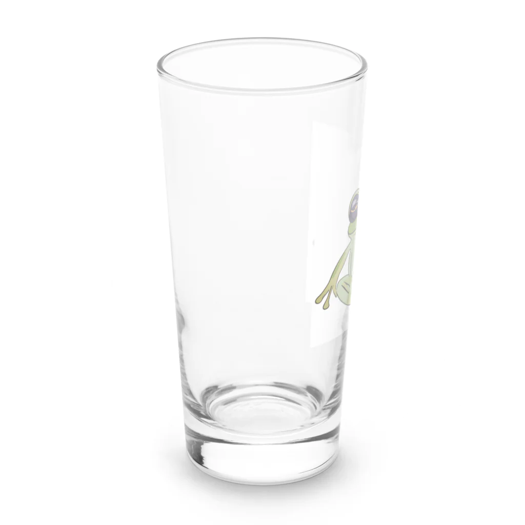 きじねこ屋のカエルくん Long Sized Water Glass :left