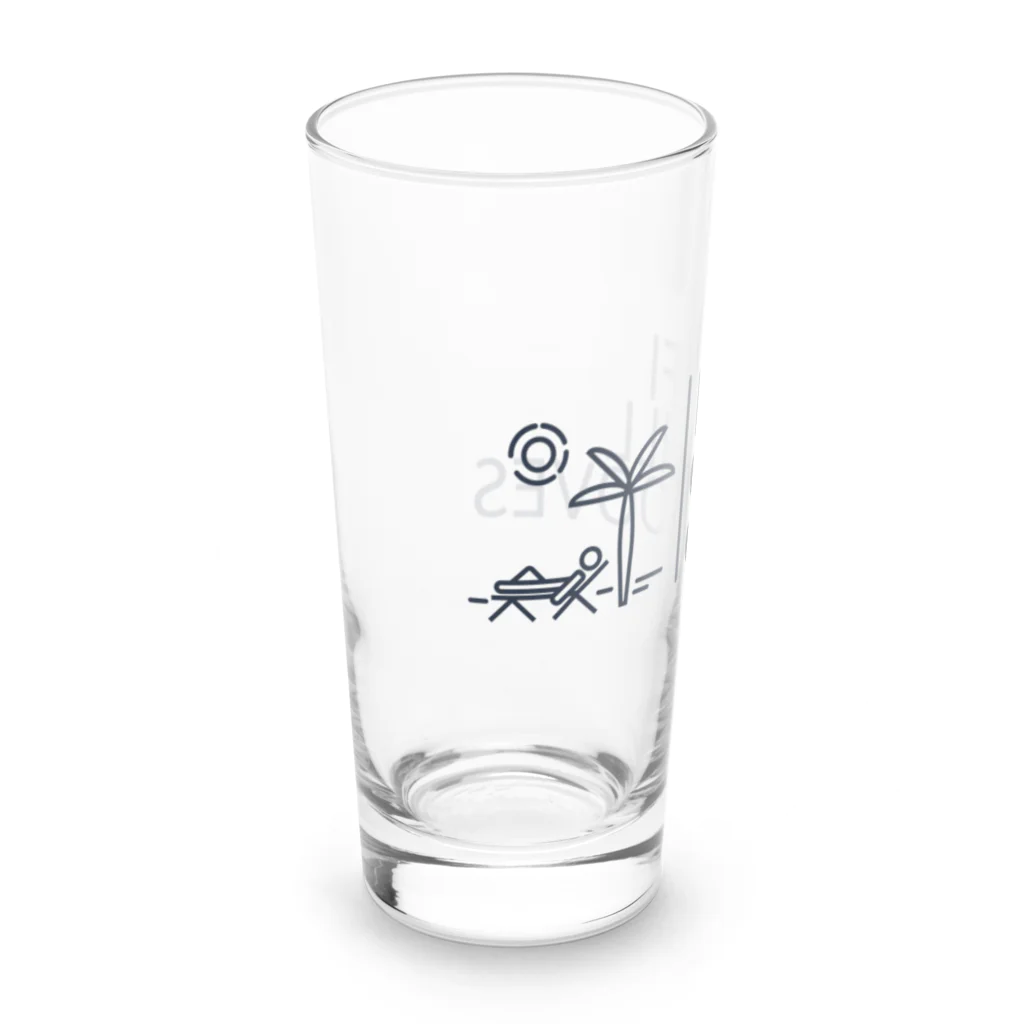 Lofi_Chill_GroovesのLofi Chill Grooves Long Sized Water Glass :left