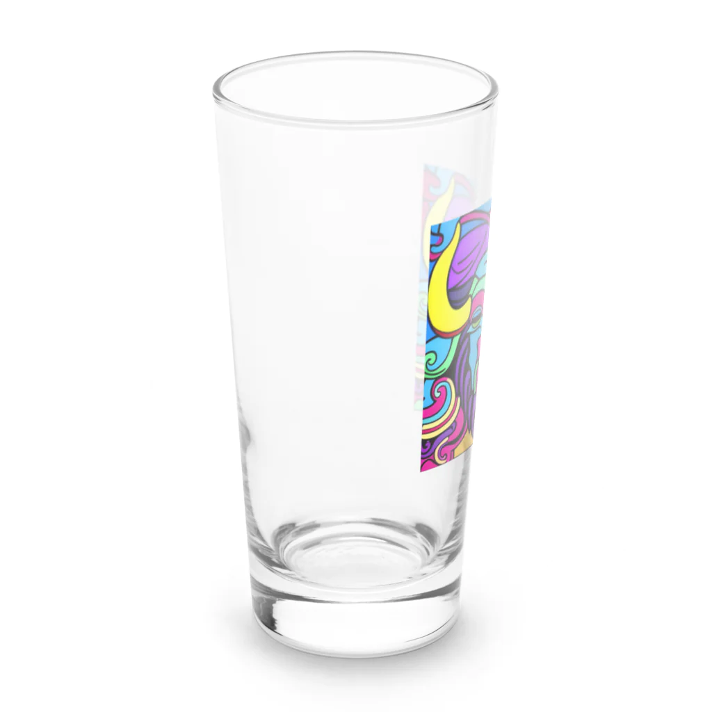 inoki113のバッファローマン Long Sized Water Glass :left