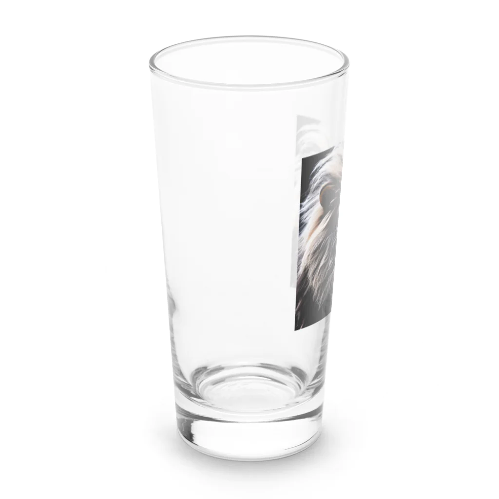 洋服好きな男の子 の王者の貫禄 Long Sized Water Glass :left