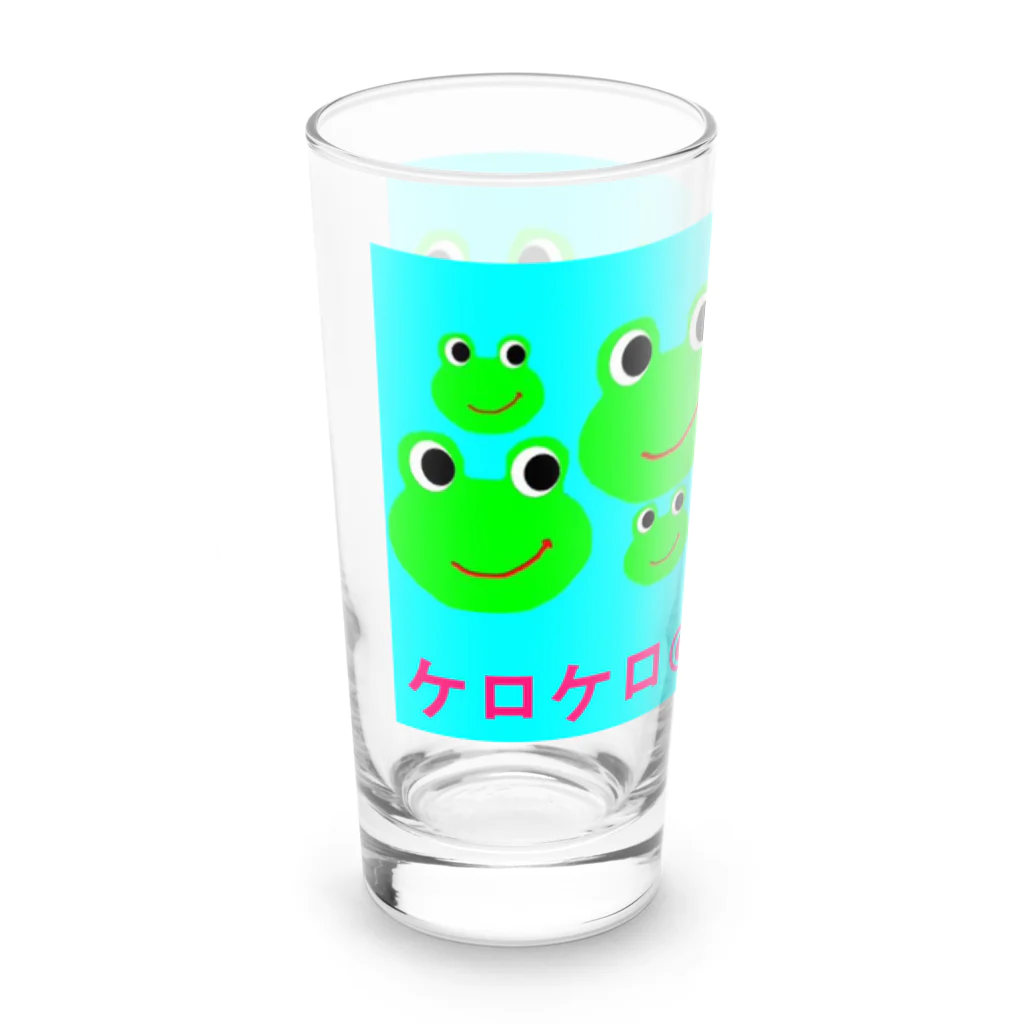 ケロケロ🐸おぬーさん💕のケロケロ＠おぬーさん Long Sized Water Glass :left