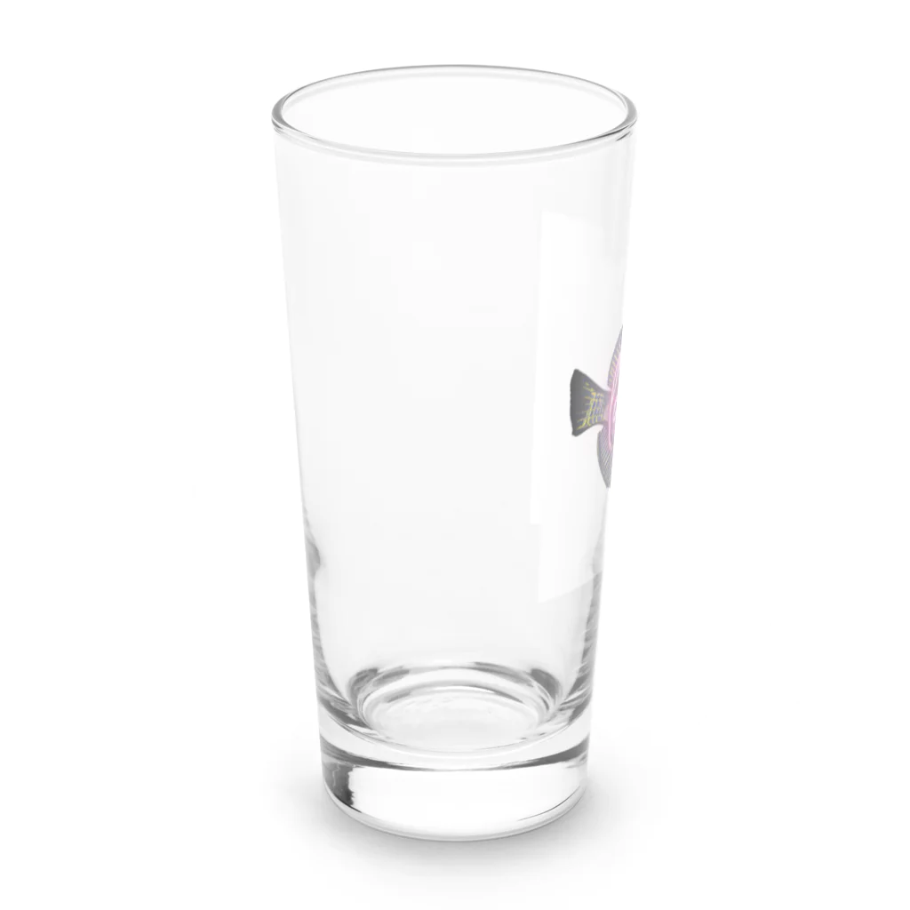 ラブリーチャーミーのLove fish Long Sized Water Glass :left