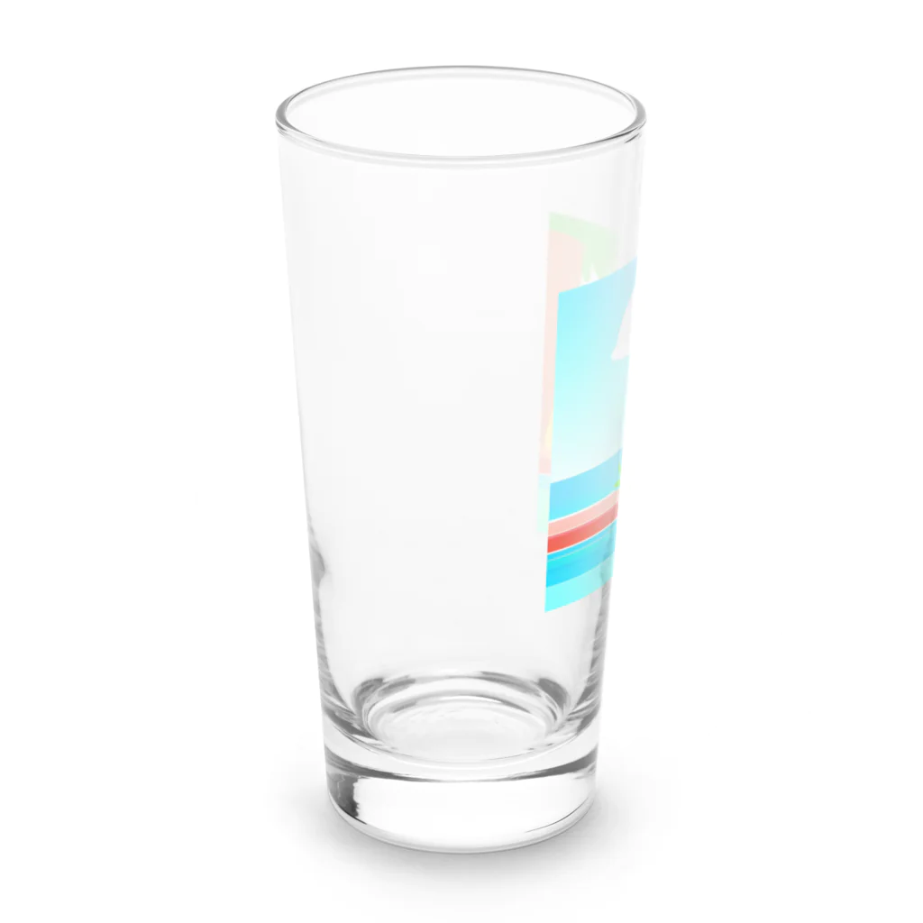 ryu1220の休暇中のドラゴン Long Sized Water Glass :left